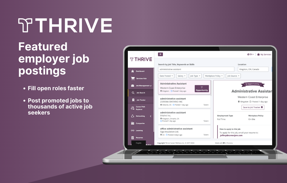 Featured employer job postings