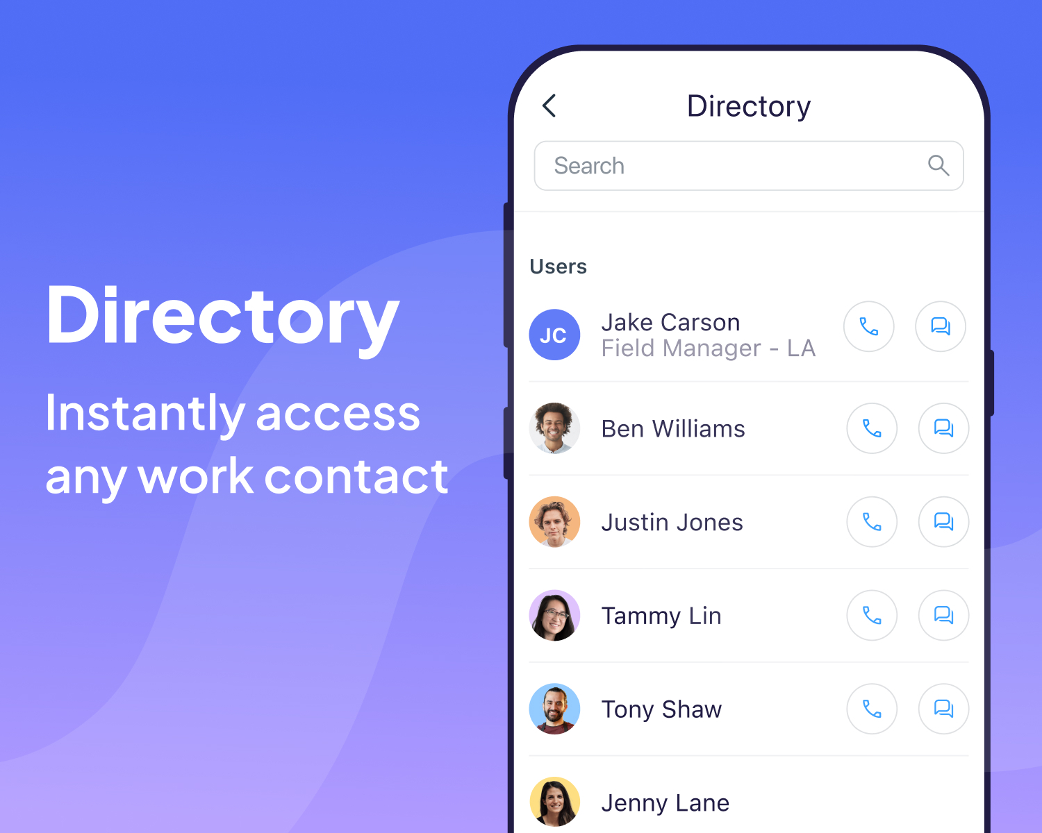 Directory - Company Phone Book