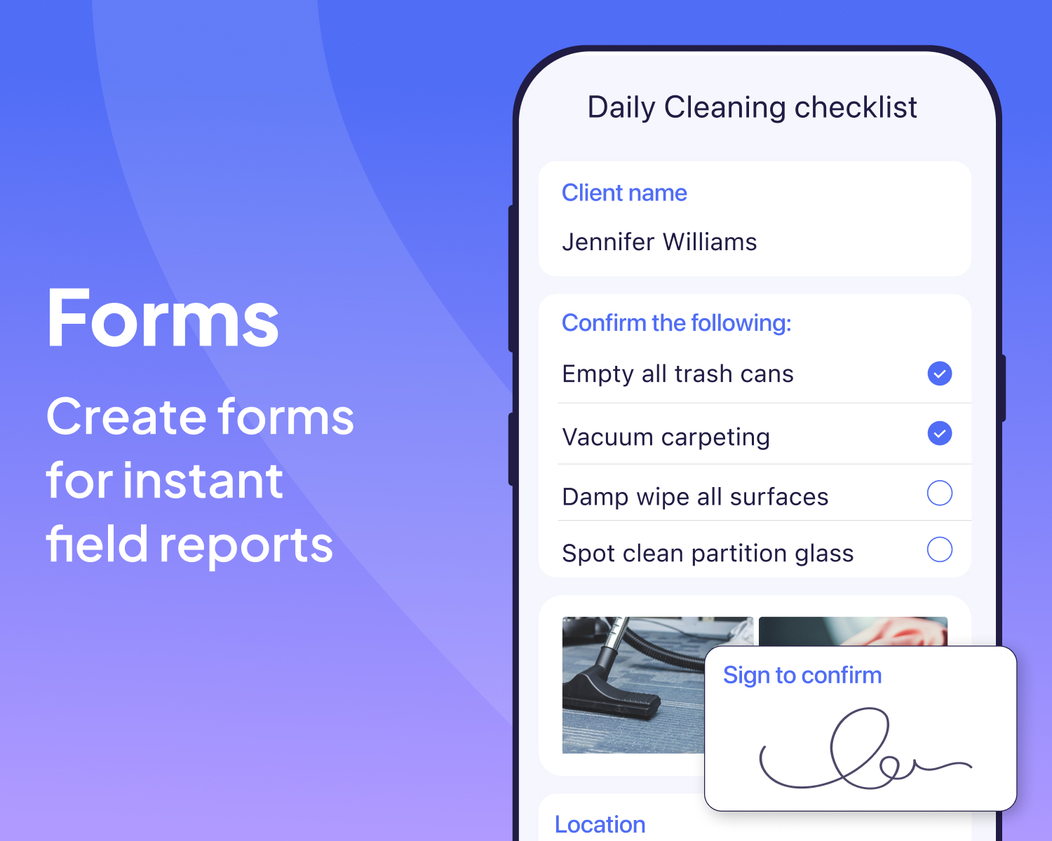 Forms and Checklists