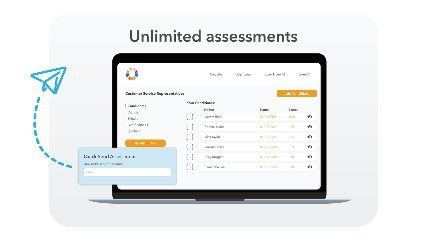 Unlimited Testing & Users