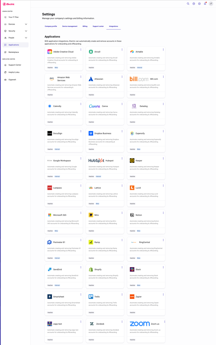 SaaS Application Management