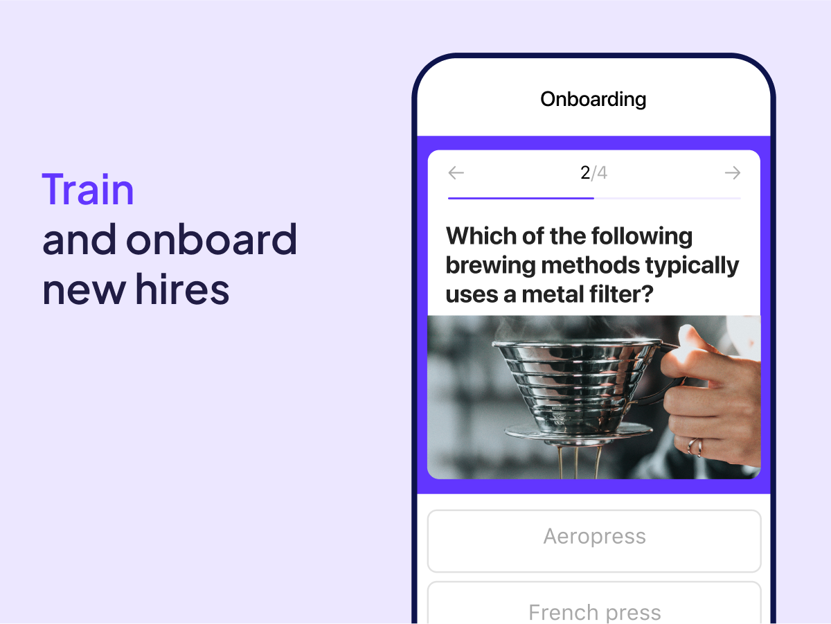 Training and Onboarding