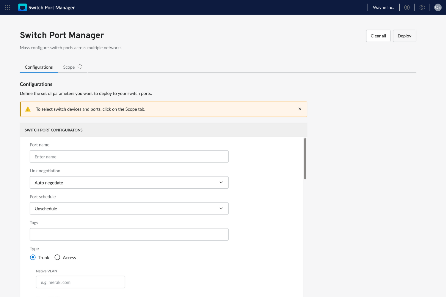 Switch Port Manager by BOUNDLESS | Cisco Networking App Marketplace