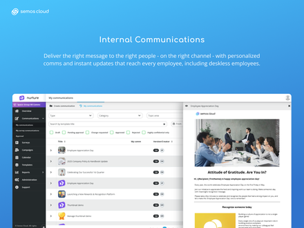 Employee Communications - Internal Comms & Surveys | Workday Marketplace