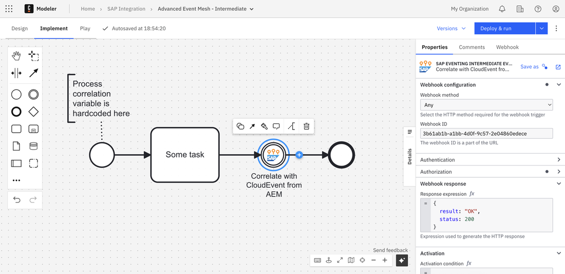 Correlate CloudEvents with running processes