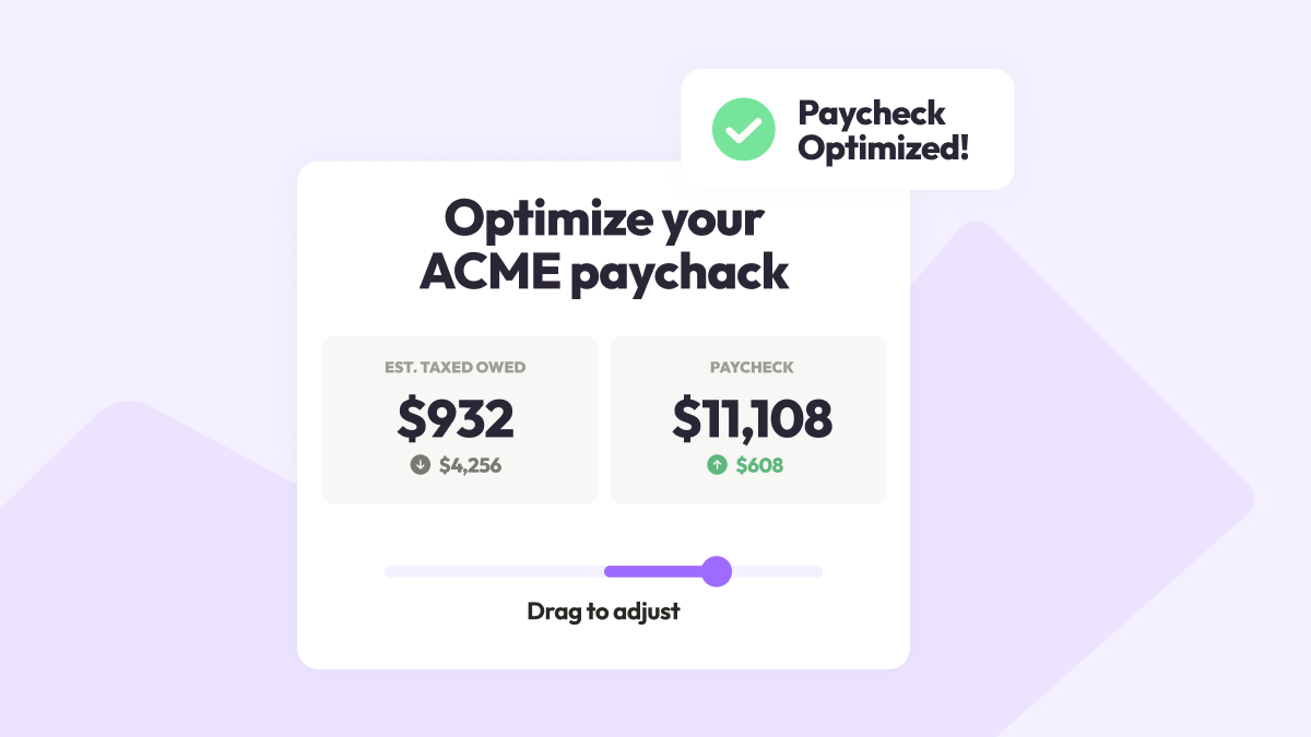 Tax Optimization Tool