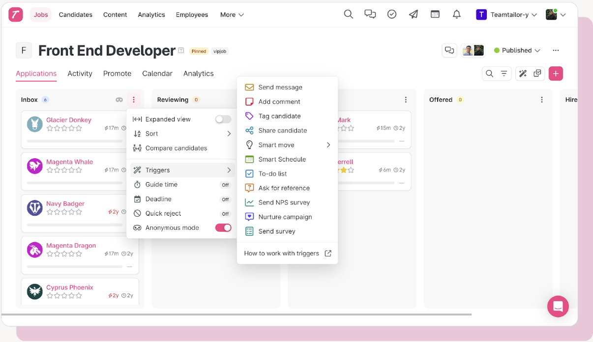 Automated Workflows
