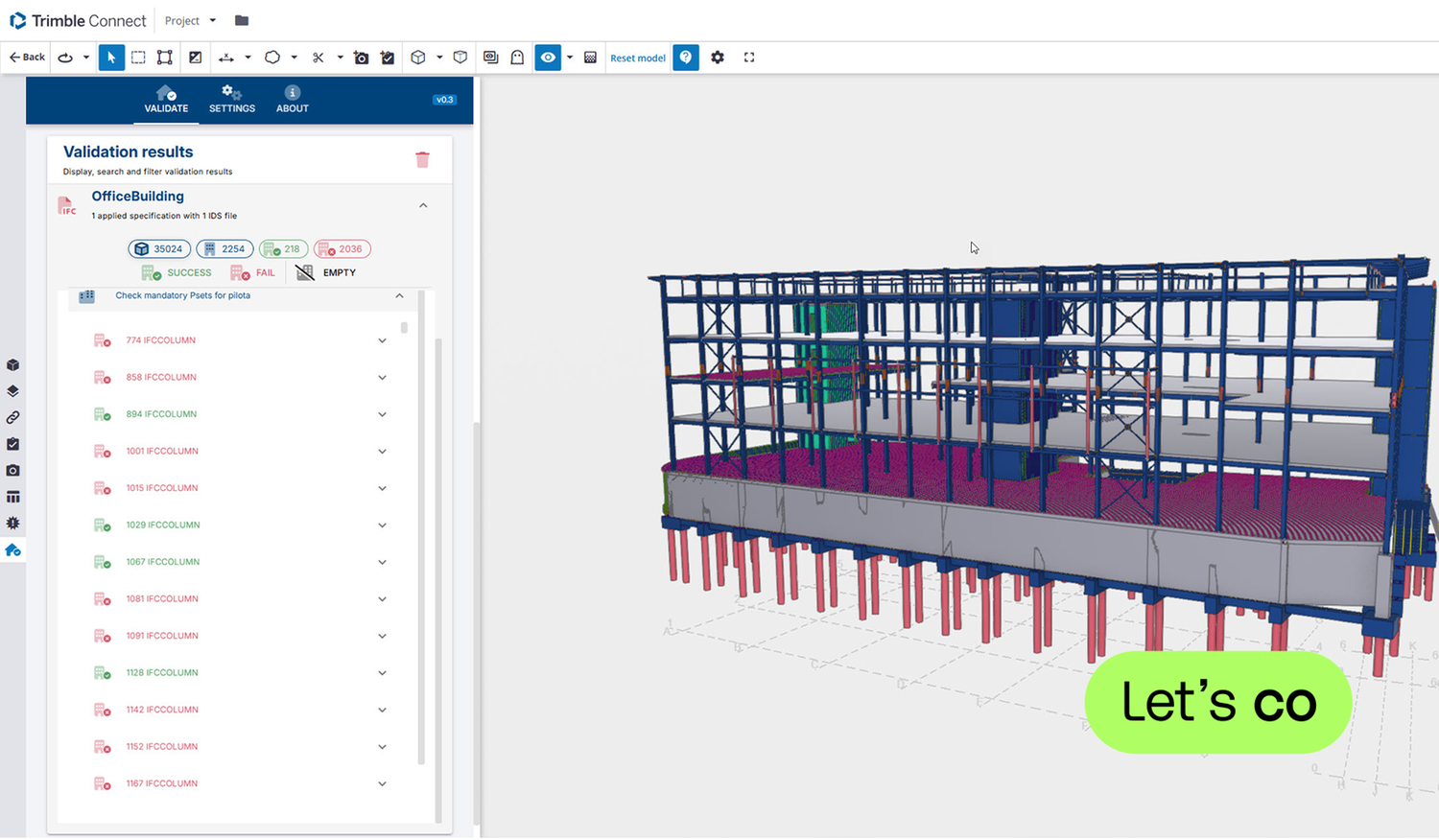 IDS Validator Extension for Trimble Connect | Trimble Marketplace