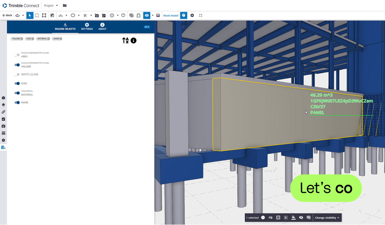 Inquire Objects Extension for Trimble Connect | Trimble Marketplace