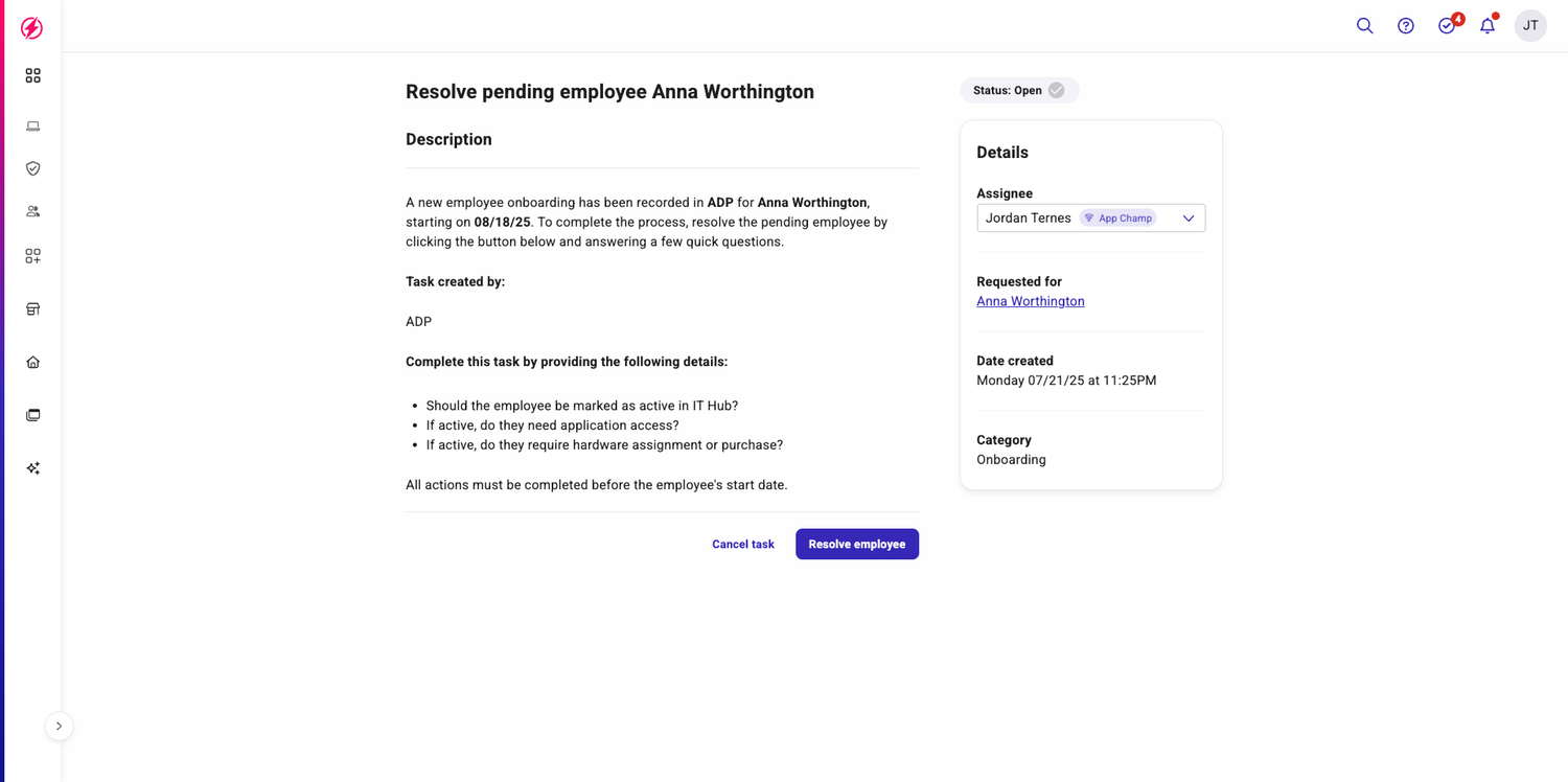 Automated IT Onboarding