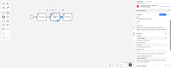 Provides out-of-the-box PDF manipulation.