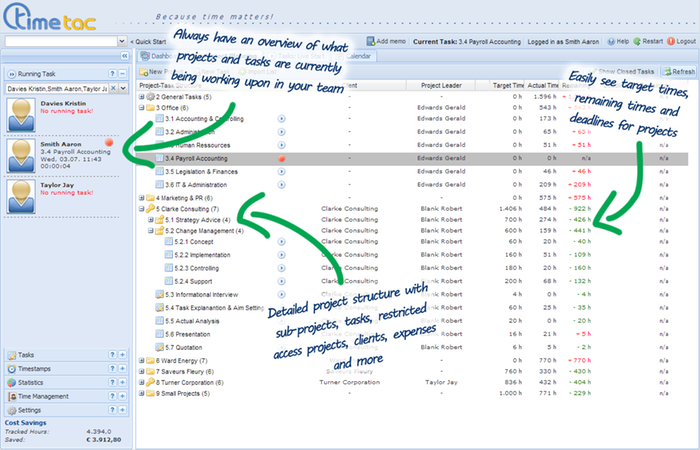 Simple project management