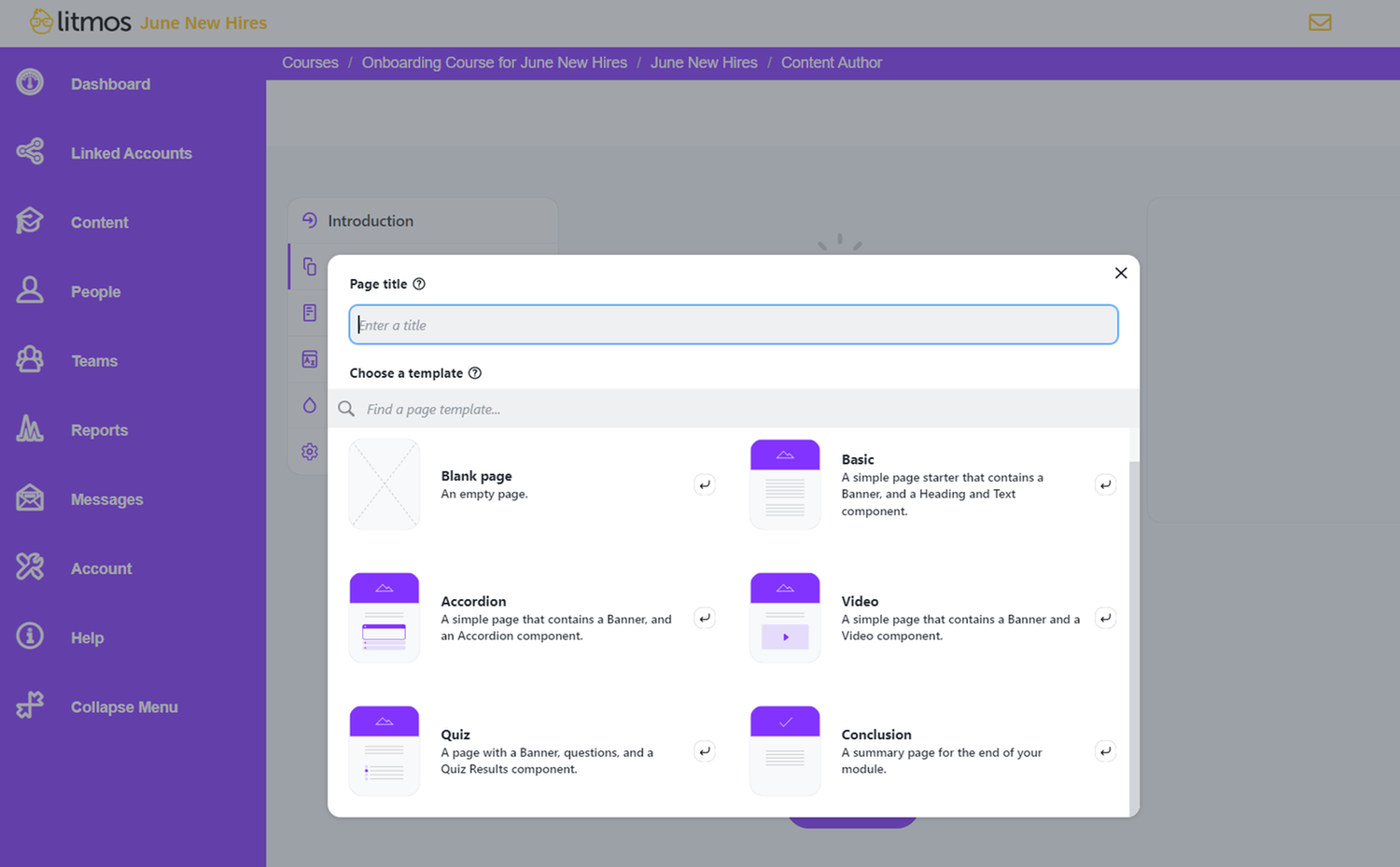 Litmos Training for ADP Workforce Now® ADP Marketplace