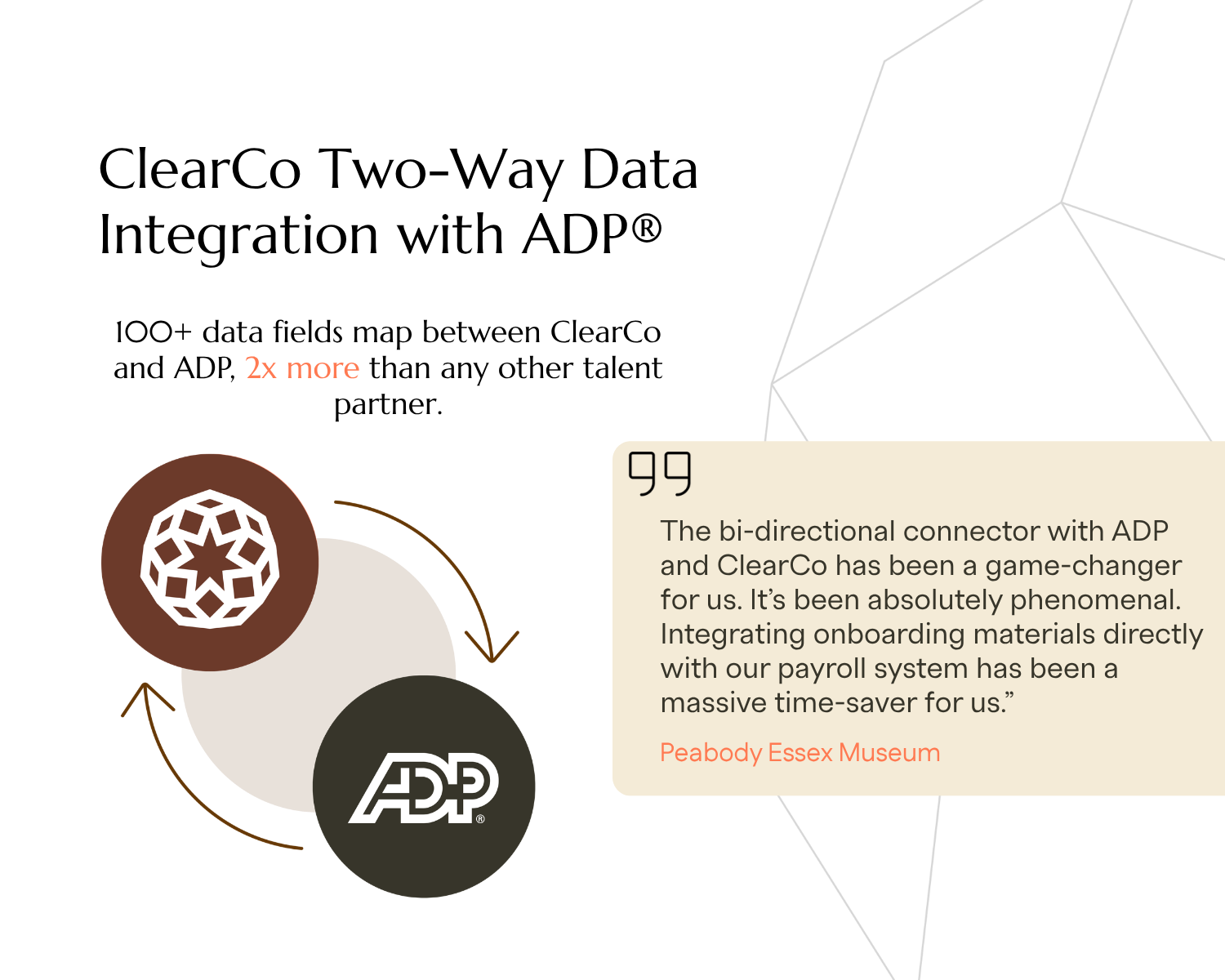 Integration with ADP