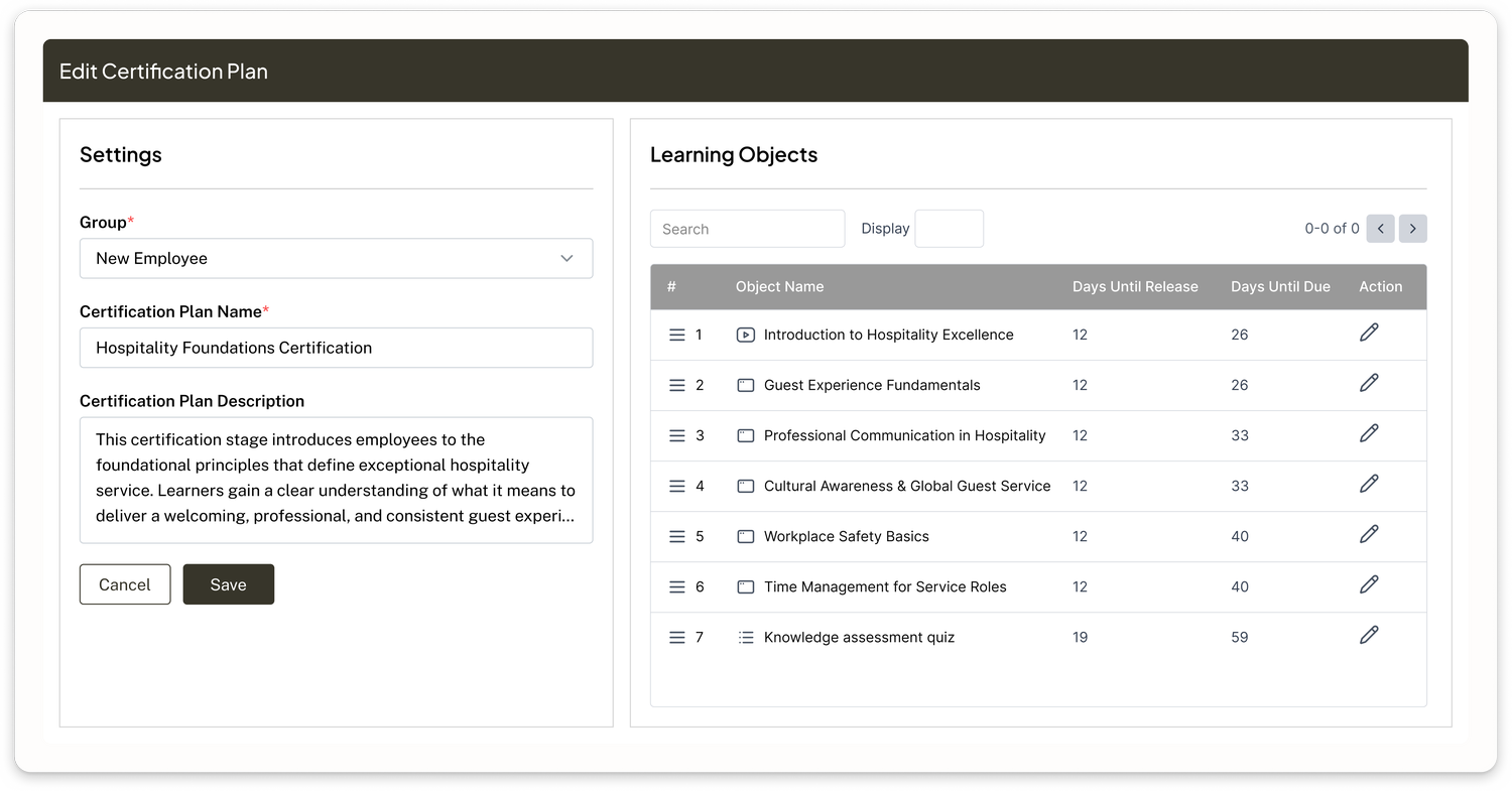 Features | ClearCo Learning Management | PrismHR
