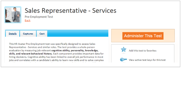 Easy Test Administration