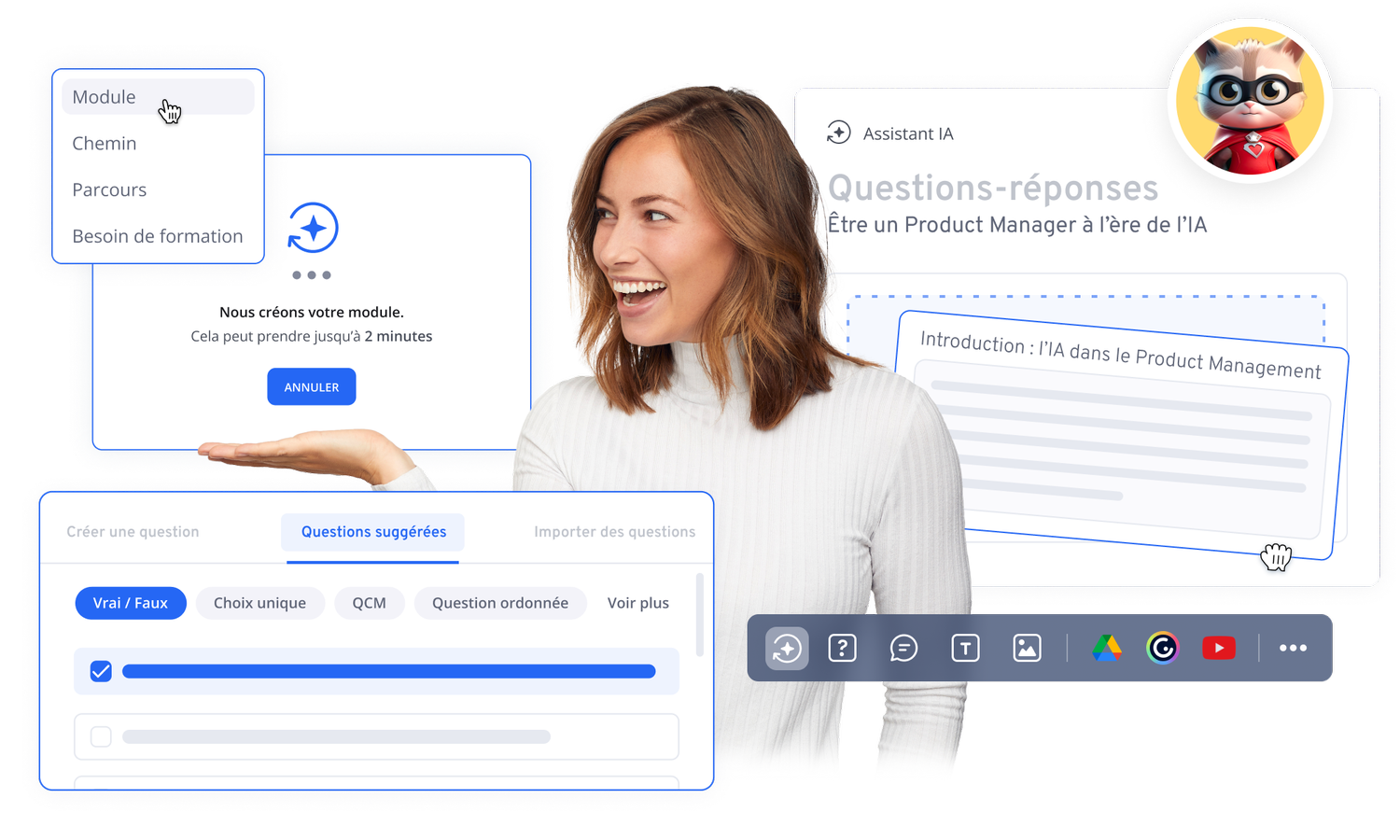 Le 1er outil auteur collaboratif, encore plus rapide avec l'IA
