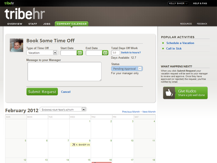 Automated TIme Off Tracking